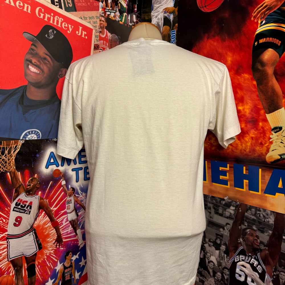 Vintage 80s Detroit Pistons Swat Team Dennis Rodman John Sally T Shirt Sz Medium - Picture 5 of 6